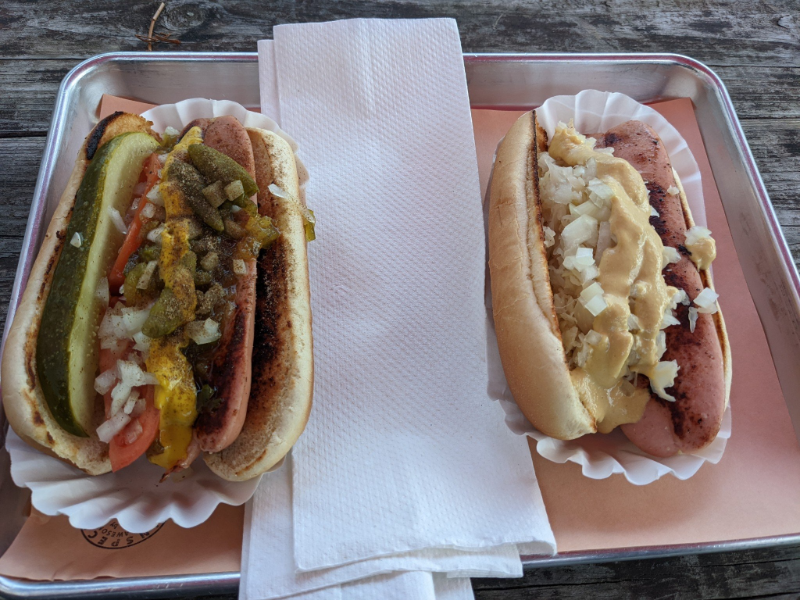 Best hot dogs in Charlotte